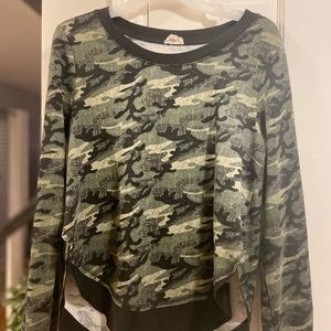 Adorable camo top from Altar’d State.